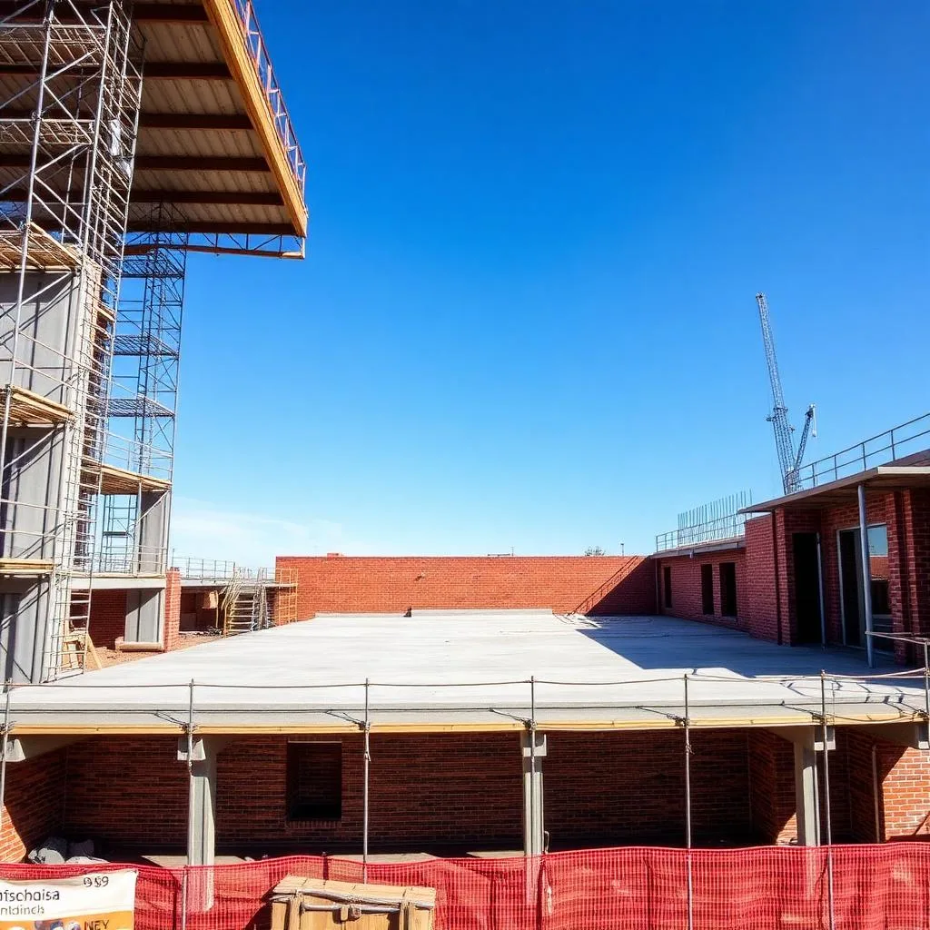 Construction site pre-handover check