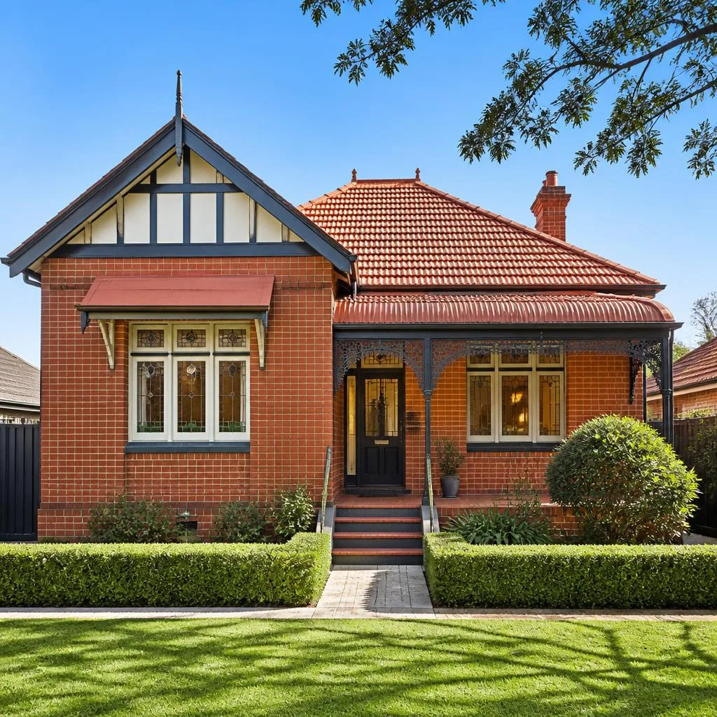 Old Federation-era brick home
